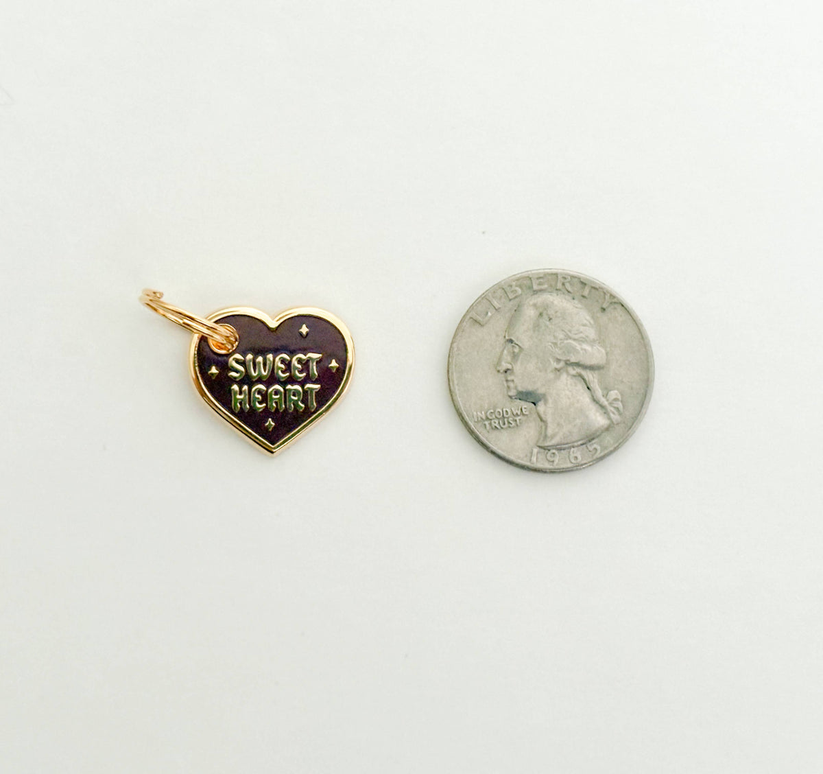 Sweetheart Collar Charm