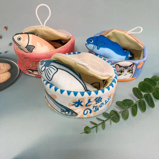 Fish Can Cat Toy