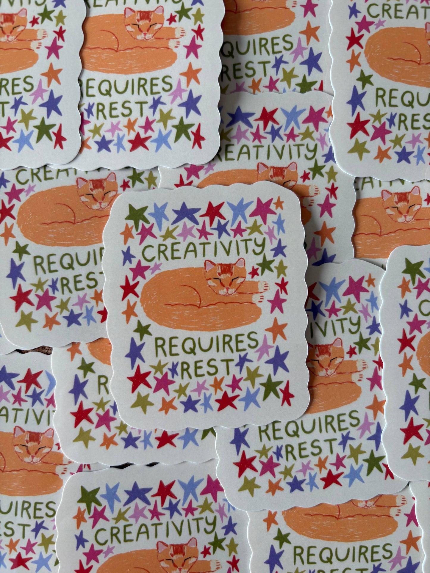 Creativity Requires Rest Sticker