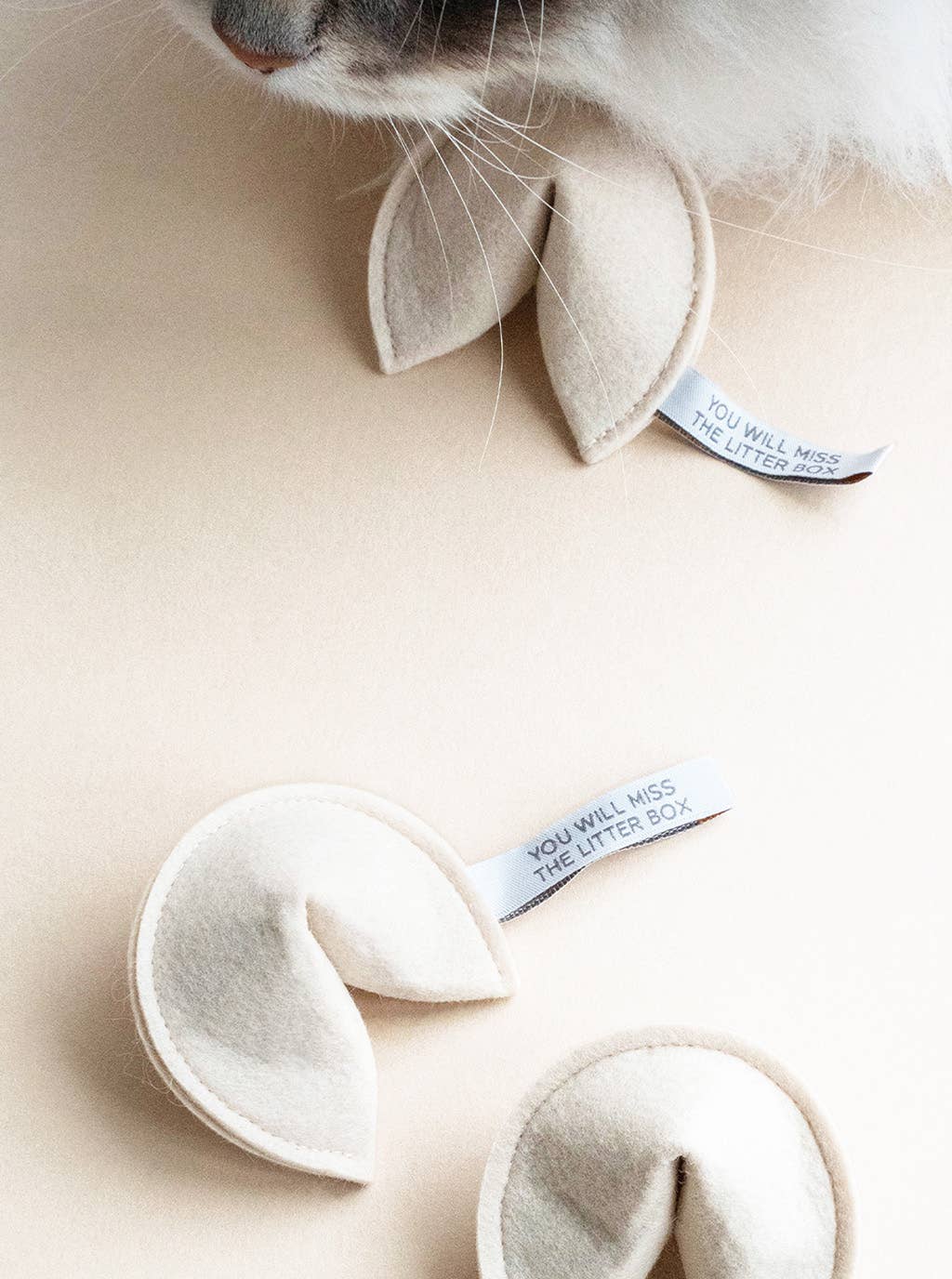 Fortune Cookie Catnip Toy: You Will Miss The Litterbox