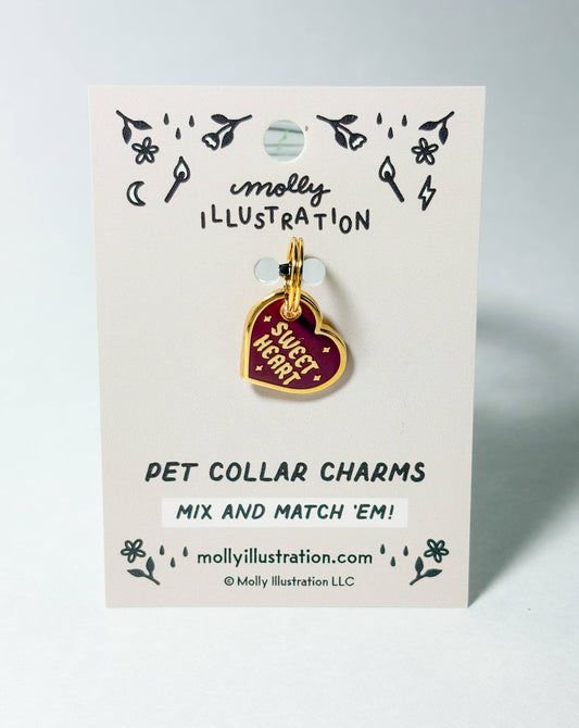 Sweetheart Collar Charm