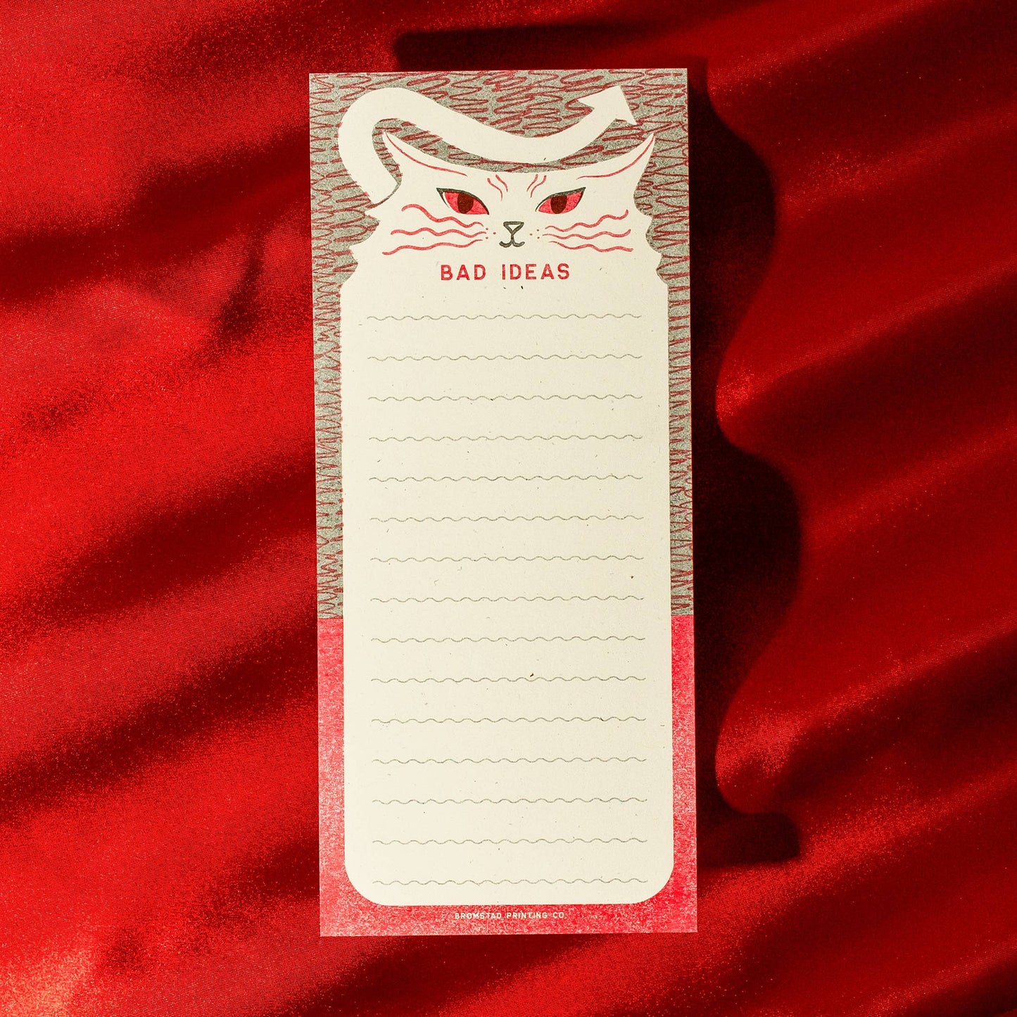 Bad Ideas Tall Risograph Notepad