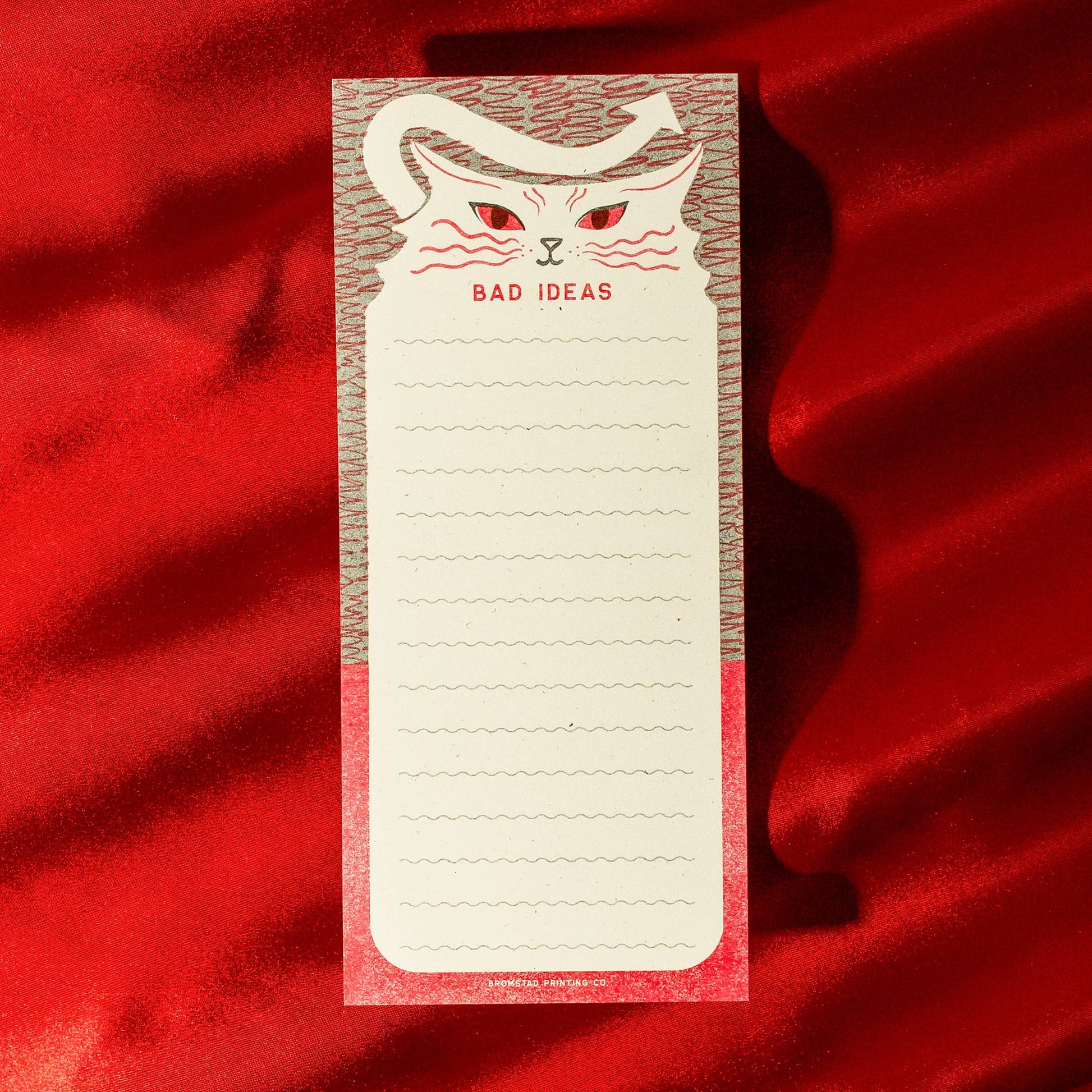 Bad Ideas Tall Risograph Notepad