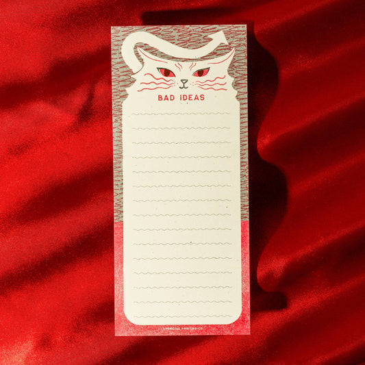 Bad Ideas Tall Risograph Notepad