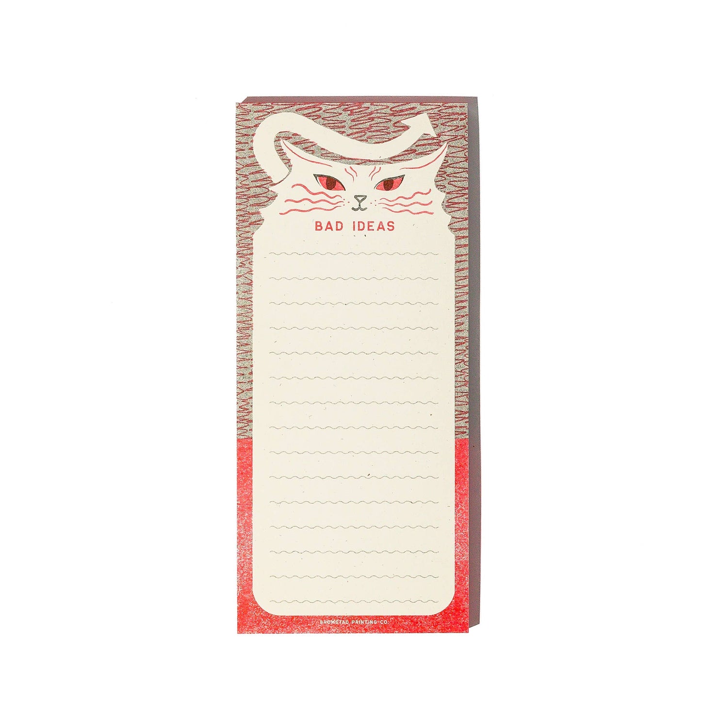 Bad Ideas Tall Risograph Notepad