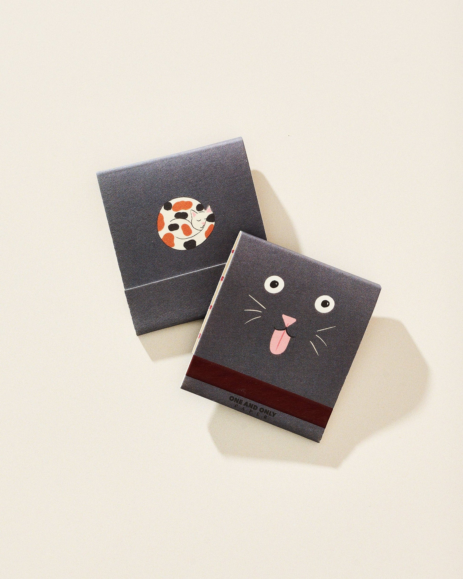Cats Printed Stem Matchbook