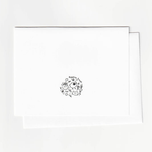 Black and white illustration of a dog with flowers on a white background