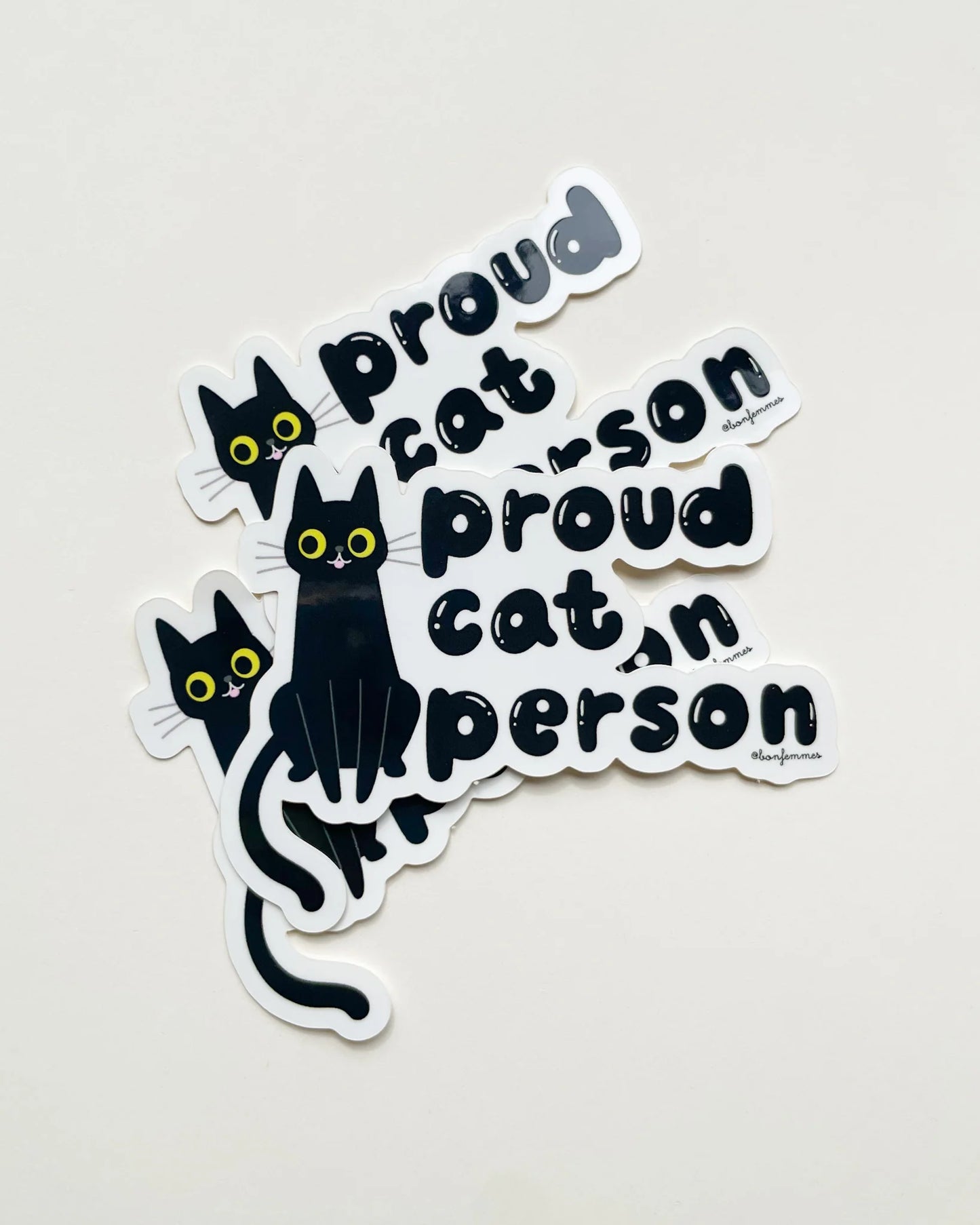 Proud Cat Person Sticker
