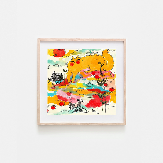Tomato Guardian Art Print